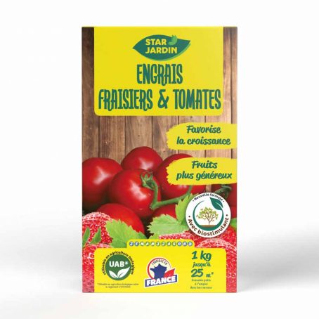 Engrais fraisiers & tomates en étui de 1 kg Star Jardin